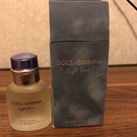 Dolce Gabbana Accessories Dolce Gabbana Light Blue Cologne 3oz Poshmark